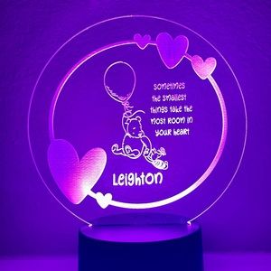 Personalized LED Nightlight Winnie the Pooh
